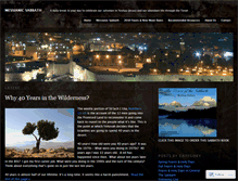 Tablet Screenshot of messianicsabbath.com